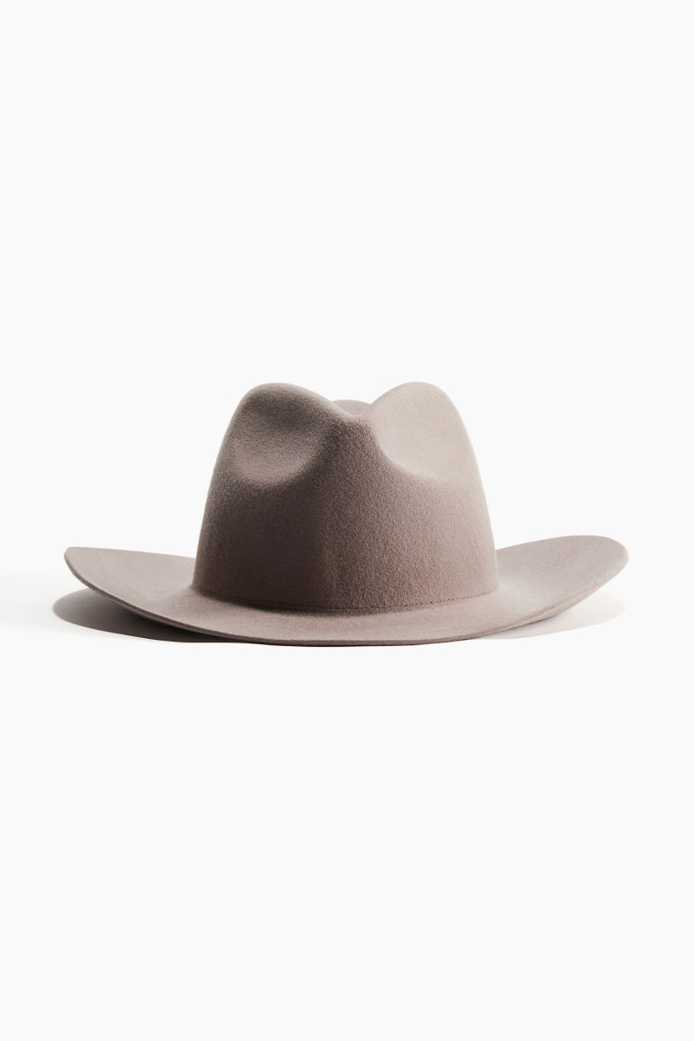 Felted Wool Cowboy Hat H&M