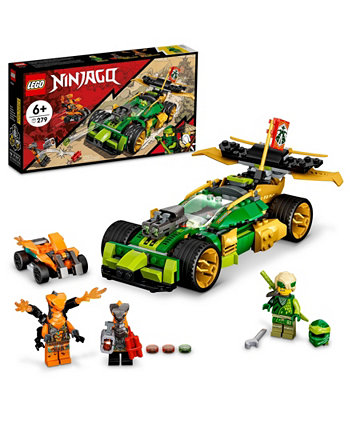 Набор для сборки Evo гоночной машины Ninjago Lloyd с фигурками Ninjago Lloyd и змей Lego