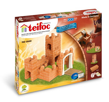 Кирпичный строительный набор Teifoc Small Castle Teifoc