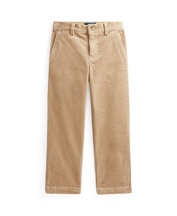 Стрейчевые вельветовые брюки прямого кроя для маленьких мальчиков Ralph Lauren