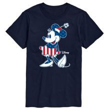 Disney's Minnie Mouse Big & Tall Flag Graphic Tee License