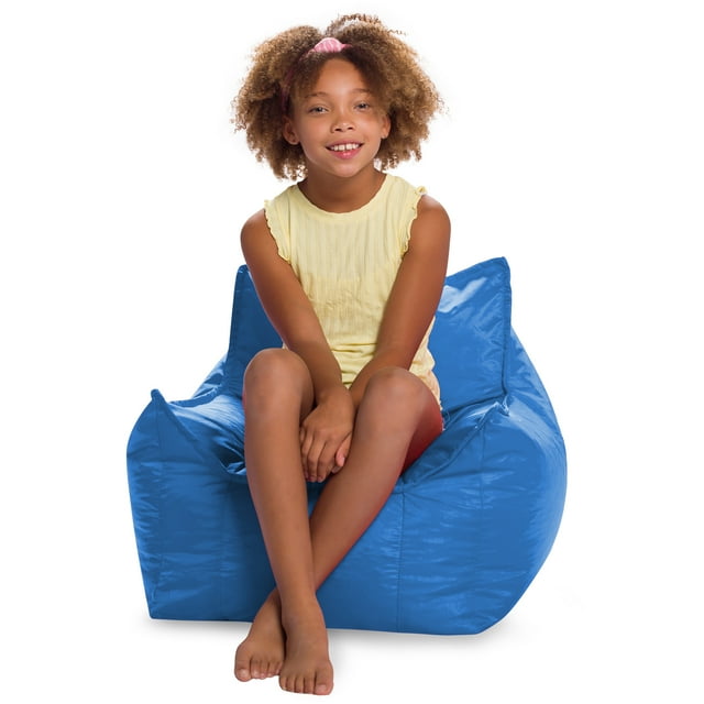 Posh Creations Newport Bean Bag Chair, Kids, 2.1 ft, Purple Posh Creations