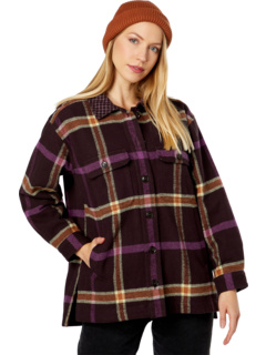 Куртка-рубашка Тильда - Тяжелая фланелевая саржа с окном Madewell