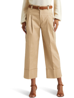 Stretch Cotton Cropped Cargo Pants LAUREN Ralph Lauren