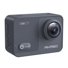 AKASO V50X Native 4K 30fps WiFi Action Camera, Remote Control & Accessories Kit AKASO