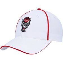 Мужская белая кепка Colosseum NC State Wolfpack Take Your Time Snapback Colosseum