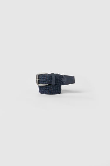 WOVEN STRETCH BELT ZARA