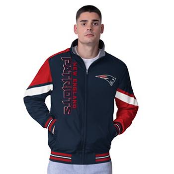 Мужская Повседневная куртка G-III Extreme Strong Arm с двойной молнией, синяя, New England Patriots G-III Extreme