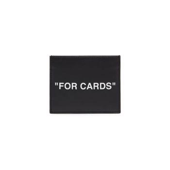 Quote Card Case Wallet Off-White