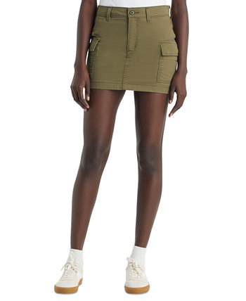 Women's Cotton Cargo-Pocket Mid-Rise Mini Skirt Levi's®