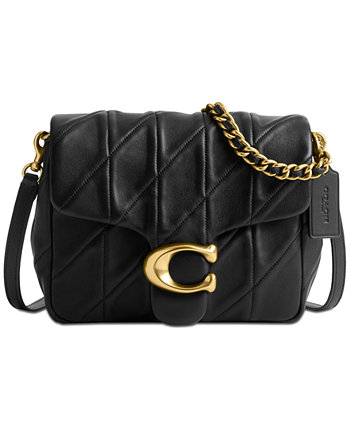 Сумка через плечо COACH Quilted Washed Leather Times Square Mini Tabby COACH