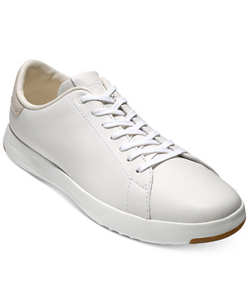 Мужские кожаные кроссовки Cole Haan GrandPro Tennis с шнуровкой и мягким воротником Cole Haan