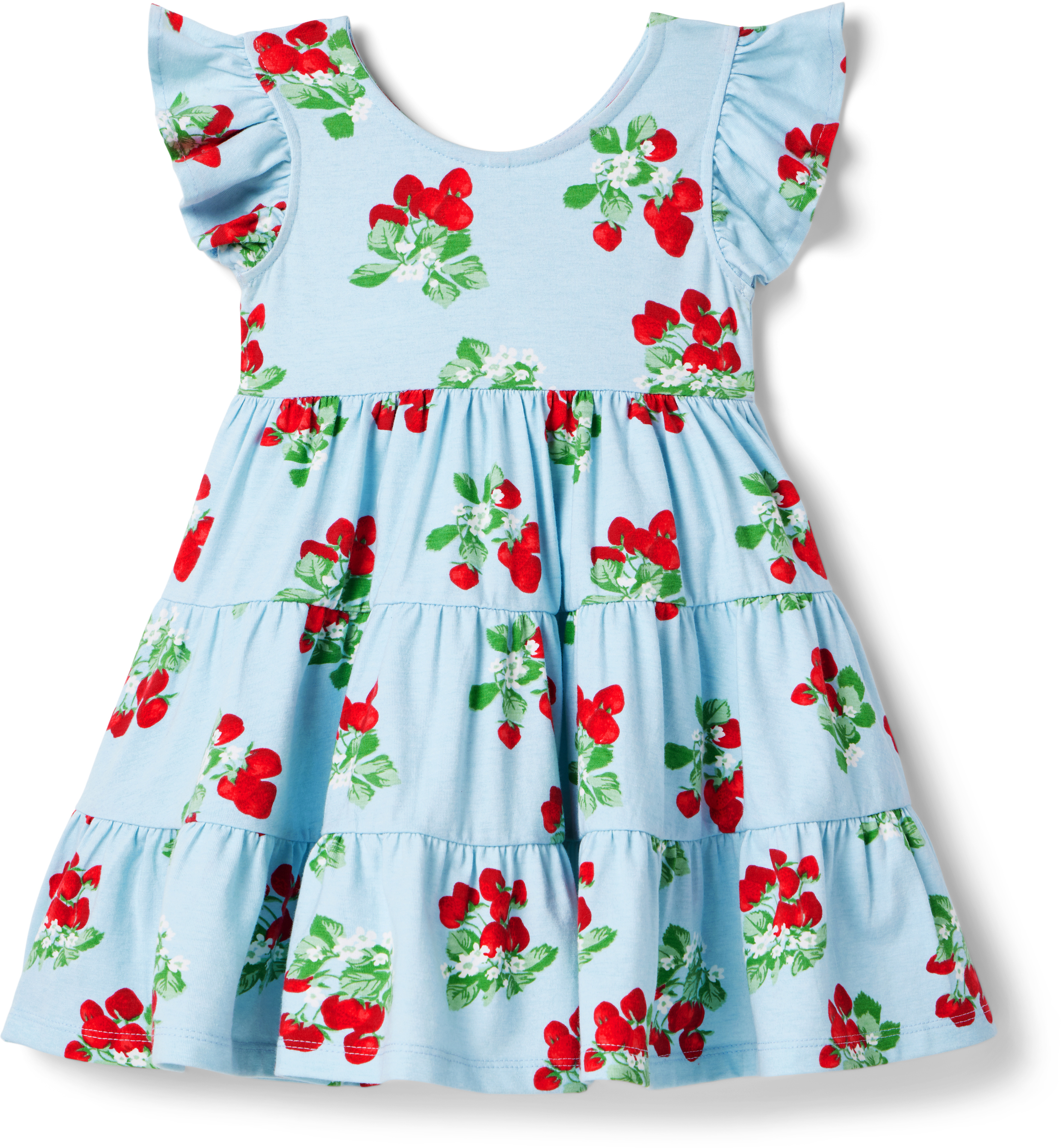Клубничное платье (для малышей/маленьких/больших детей) Janie and Jack