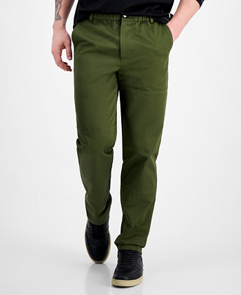 Мужские брюки-чинос стандартного кроя с асимметричными вставками CRWTH