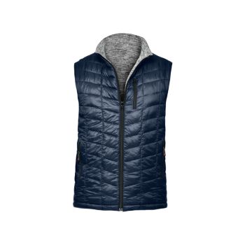 Quilted Reversible Fleece Vest Thermostyles