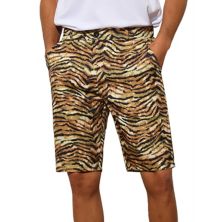 Animal Print Shorts for Men's Regular Fit Summer Shorts Pants Lars Amadeus