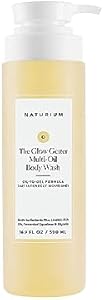 Naturium The Booster Hyaluronic Acid Body Wash, Hydrating & Moisturizing plus Minimizes Dryness, with Glycerin & Vitamin B5, 16.9 oz Naturium