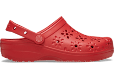 Классические сабо Crocs с цветочными вырезами и легким комфортом Crocs