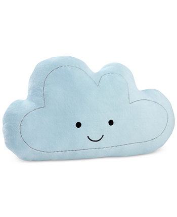 Плюшевая декоративная подушка с вышивкой Happy Little Clouds NoJo