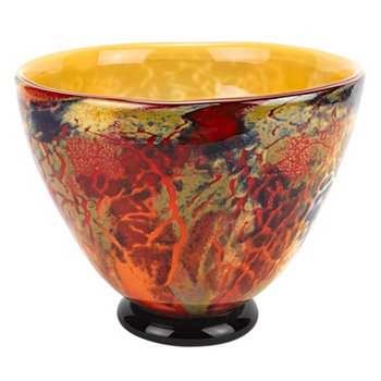 Декоративная чаша Firestorm Badash Crystal
