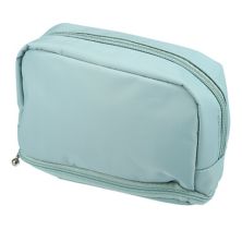 Cosmetic Bag Travel Makeup Bag Cosmetic Brush Organizer Storage Bag For Women 6.89&#34;x2.76&#34;x4.72&#34; Unique Bargains