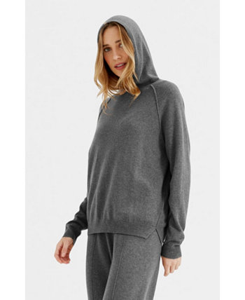 Chinti & Parker Wool Cashmere Luxe Lounge Boxy Hoodie for Women Chinti and Parker