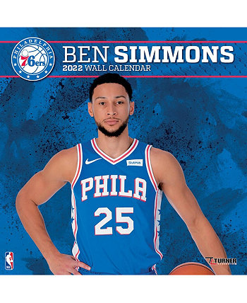 Настенный календарь игрока Ben Simmons Philadelphia 76ers на 2022 год Turner Licensing