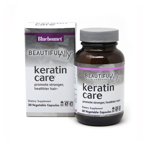 Beautiful Ally® Keratin Care™ -- 30 растительных капсул Bluebonnet Nutrition