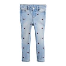 Disney's Minnie Mouse Girls 4-12 Embellished Skinny Jeans by Jumping Beans® Disney