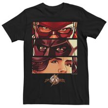 Big & Tall The Flash Future Faces Graphic Tee Licensed Character