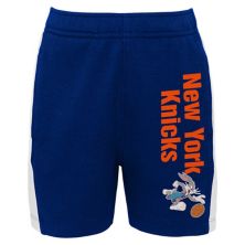 Синие сетчатые шорты Youth New York Knicks Space Jam 2 Slam Dunk Outerstuff