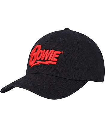 Мужская черная регулируемая кепка David Bowie Ballpark American Needle