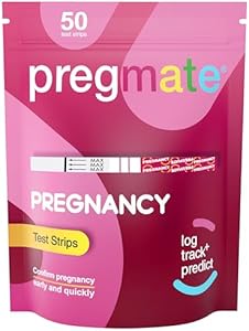 Pregmate 50 Pregnancy Test Strips (50 Count) PREGMATE