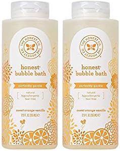 Детская пена для ванн The Honest Company Orange Vanilla, 12 унций (2 бутылки) The Honest Company