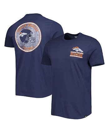Мужская темно-синяя футболка Denver Broncos Open Field Franklin '47 Brand