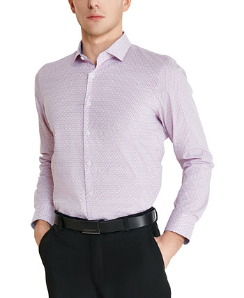 Мужская классическая рубашка приталенного кроя с гео-линком Tallia