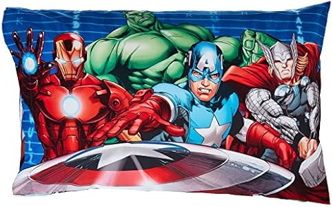 Jay Franco Marvel Miles Morales Gamerverse Be Greater 1 Single Reversible Pillowcase - Double-Sided Kids Super Soft Bedding Jay Franco