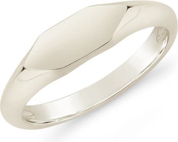 Кольцо из стерлингового серебра с геометрическим рисунком Sterling Forever