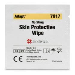 Adapt Skin Barrier Wipe Water Silicone Water Silicone Wipe NonSterile, 7917 - Pack of 50 Ensur