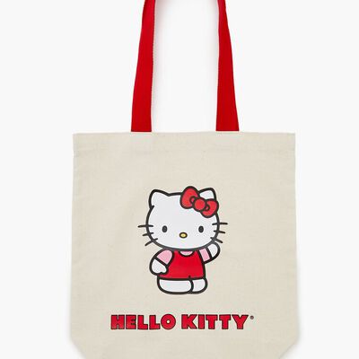 Two-Tone Hello Kitty Tote Bag Forever21