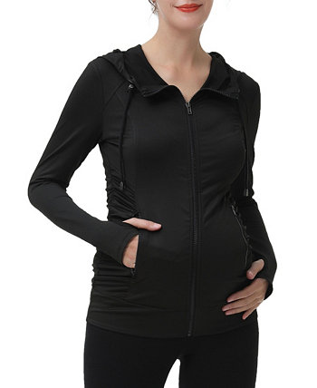 Куртка Momo с рюшами для беременных Kimi + kai