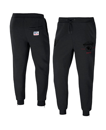 Мужские флисовые брюки NFL X Staple Black Tampa Bay Buccaneers с вышивкой Fundementals Globe NFL Properties