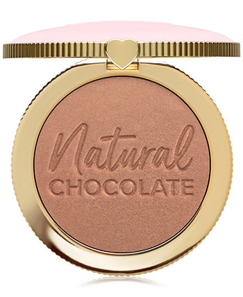 Chocolate Soleil Натуральный шоколад с добавлением какао Бронзатор для здорового сияния Too Faced