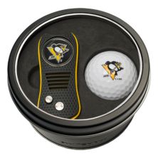Набор инструментов и мячей для гольфа Team Golf Pittsburgh Penguins Switchfix Divot Team Golf