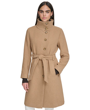 Женское Пальто из Шерстяной Смеси с Поясом Calvin Klein Calvin Klein