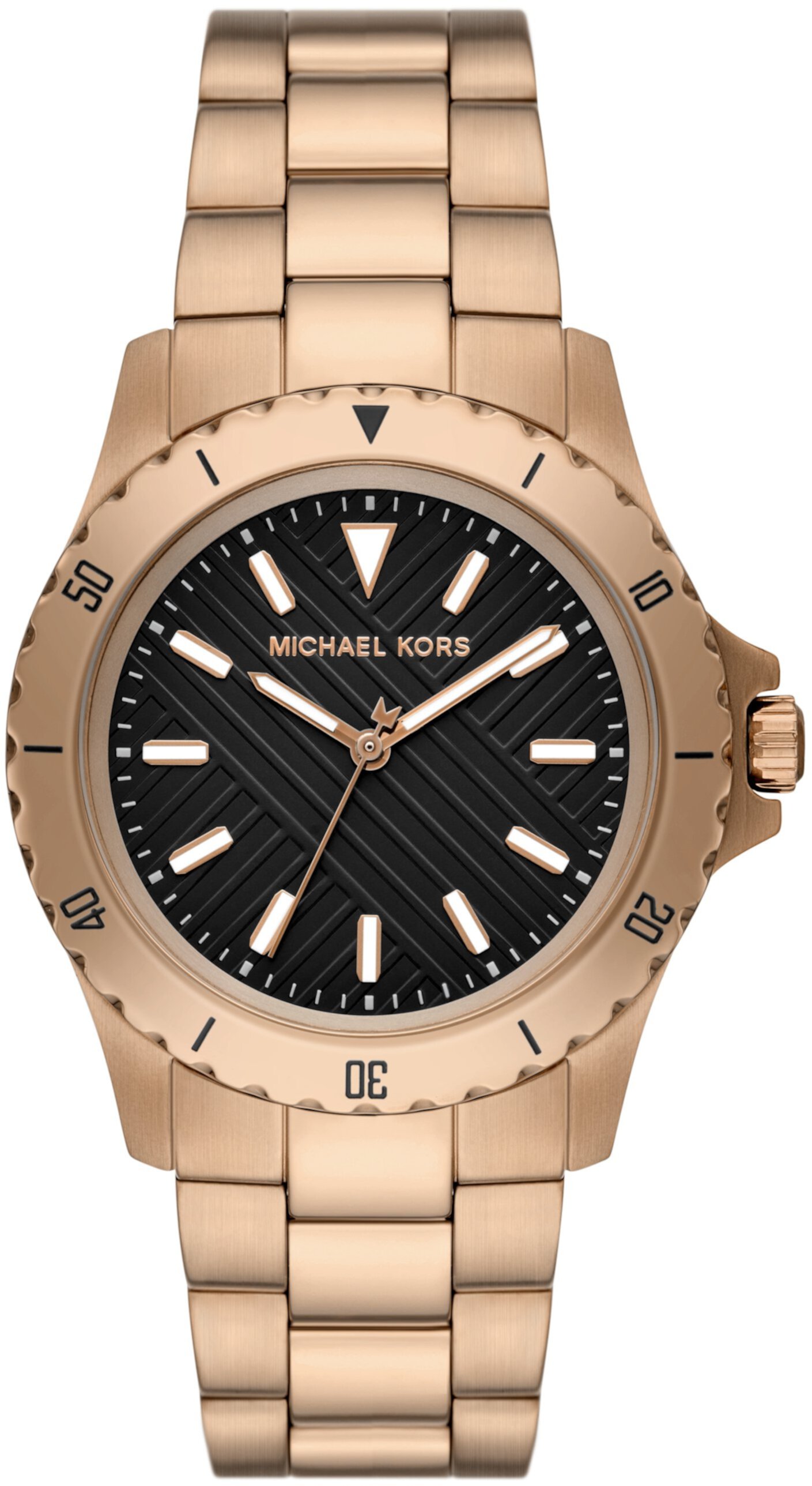 MK9140 — Тонкие часы Everest с тремя стрелками Michael Kors