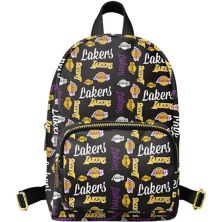 Черный молодежный мини-рюкзак FOCO Los Angeles Lakers повторять Brooklyn Unbranded