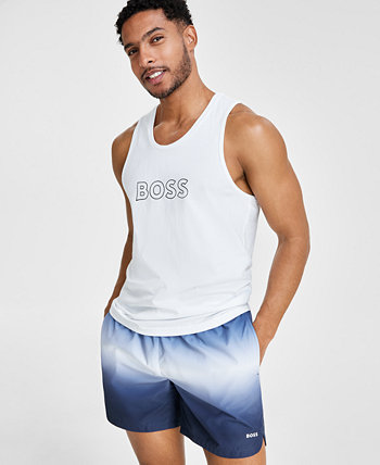Мужская пляжная футболка с логотипом BOSS BOSS