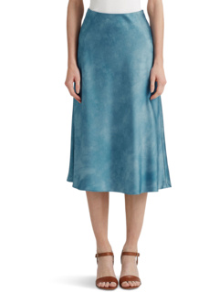 Атласная юбка с принтом тай-дай LAUREN Ralph Lauren