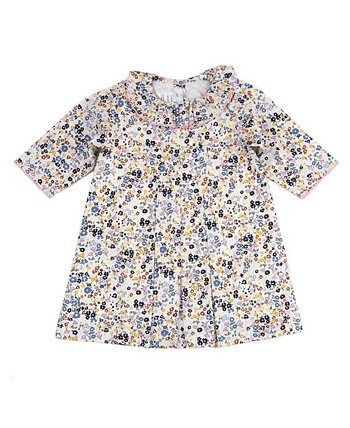 Плиссированное платье Toddler Girl Harvest с цветочным принтом Cuclie